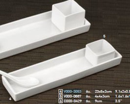 OMS Bandeja rectangular 26x6 cm