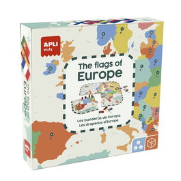 Puzle Educativo Apli Kids Banderas De Europa (+5 Años)