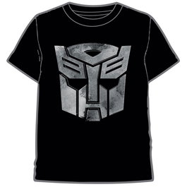 TAKARA TOMY Camiseta Logo Transformers para Adulto Talla S - 100% Algodón 160 gr