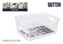 Quttin Organizador Multiusos 30 x 21 x 12.5 cm, Modelo 1476, Caja de Almacenamiento (12 Unidades)