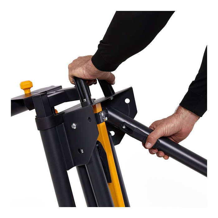 Toughbuilt Soporte Universal para Ingletadora TB-S510, 195 cm / 77", Ruedas de Caucho Macizo