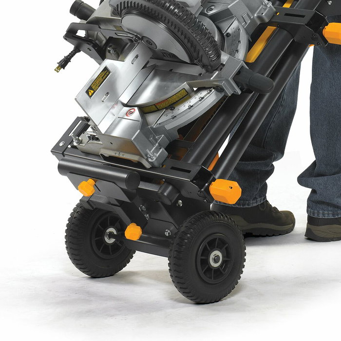 Toughbuilt Soporte universal con ruedas para ingletadora, 195 cm