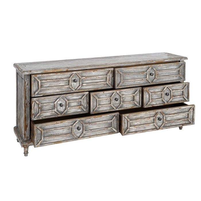 Aparador Madera Reciclada Salón 180 X 45 X 80 cm