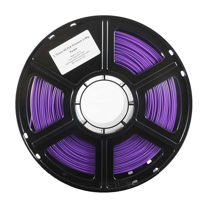 Flashforge FF0692 Filamento PLA HIGH SPEED 1,75mm, Púrpura, 1 kg, Compatible Cualquier Marca, Velocidad hasta 600 mm/s