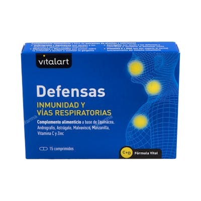 VITALART Defensas Inmunidad 15 comprimidos VITALART Defensas Inmunidad 15 comprimidos