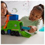 Spin Master Camión de Reciclaje Crush 'n' Roll de la Patrulla Canina con Figura de Rocky y Accesorios