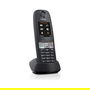 Gigaset E630HX Teléfono DECT Inalámbrico con Contestador e Intercomunicador, Resistente al Agua y Polvo IP65, Pantalla 1.8", 200 Contactos, Negro - Terminal con Base de Carga
