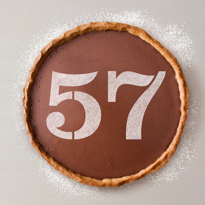 Algon Plantilla Tarta Cumpleaños N-7 Pequeña 20 cm x 13.5 cm (36 Unidades)