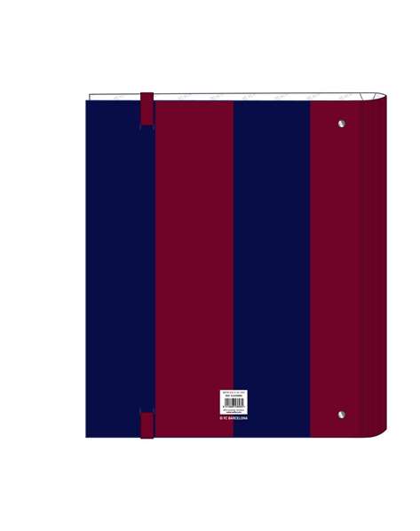 Carpeta de anillas F.C. Barcelona 24/25 Granate Azul marino 27 x 32 x 3.5 cm Carpeta de anillas F.C. Barcelona 24/25 Granate Azul marino 27 x 32 x 3.5 cm