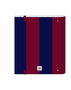 Carpeta de anillas F.C. Barcelona 24/25 Granate Azul marino 27 x 32 x 3.5 cm