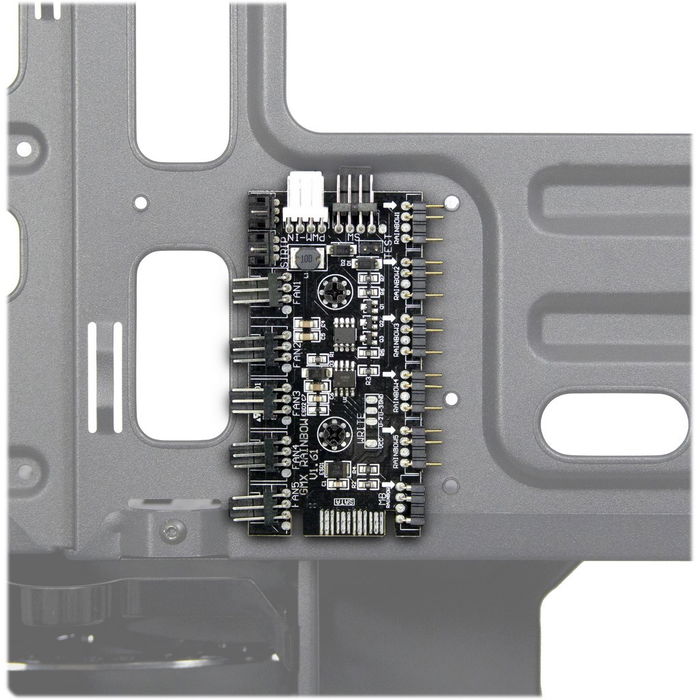 Inter-Tech Infinity X-608 Micro Torre PC ITX/micro ATX con Ventana Lateral de Vidrio Templado y Ventiladores RGB