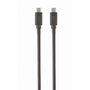 GEMBIRD Cable USB 3.2 Gen 1 USB C a USB C Negro 1m