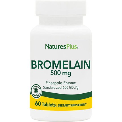 NATURES PLUS Bromelaína 500mg 60 comprimidos