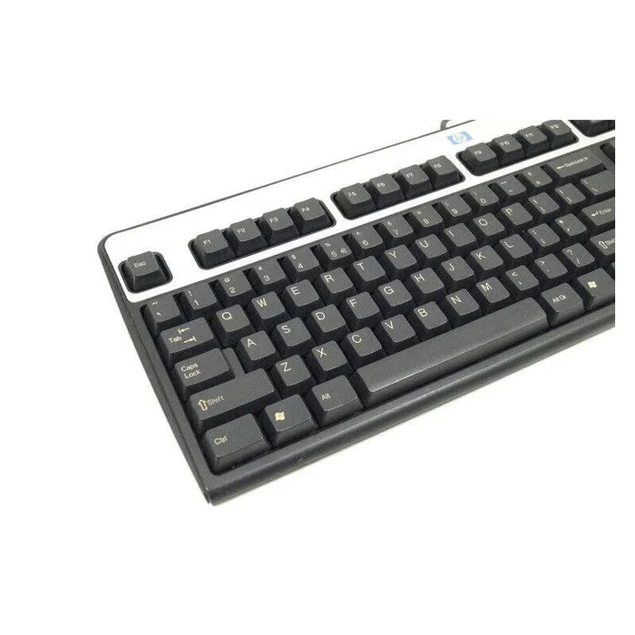 HP Teclado Reacondicionado SK-2885 / KU0316 Español QWERTY Negro/Plata USB HP Teclado Reacondicionado SK-2885 / KU0316 Español QWERTY Negro/Plata USB