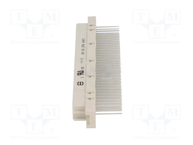 HARTING Conector DIN 41612 hembra de 96 pines recto, 2A