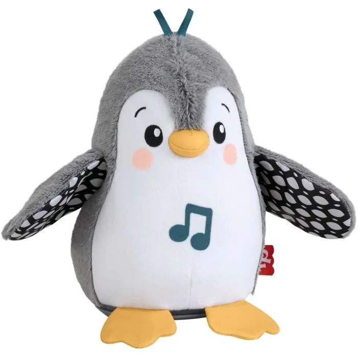 Fisher-Price Pingüino Anda y Aletea Peluche Musical para Bebés +0 Meses