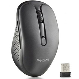 NGS Evo Spook Ratón Inalámbrico Silencioso Negro