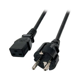 EFB Elektronik EK511.1,8 Cable de alimentación con enchufe E+F y C19, 1,8 m