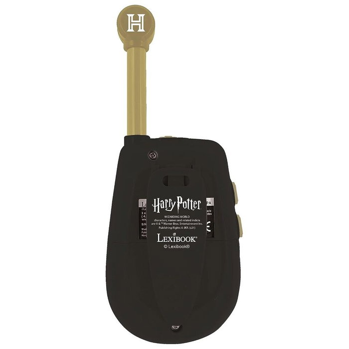 LEXIBOOK Walkie-talkies Harry Potter Digitales con Función Morse LEXIBOOK Walkie-talkies Harry Potter Digitales con Función Morse