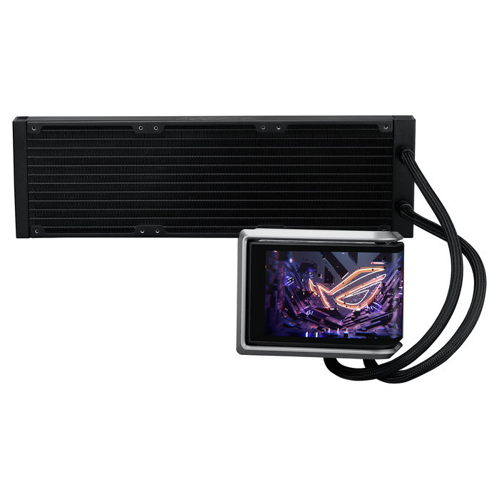 ASUS ROG RYUO IV 360 ARGB Refrigeración Líquida AIO RGB, Negro, 120mm, 3 Ventiladores, Pantalla AMOLED