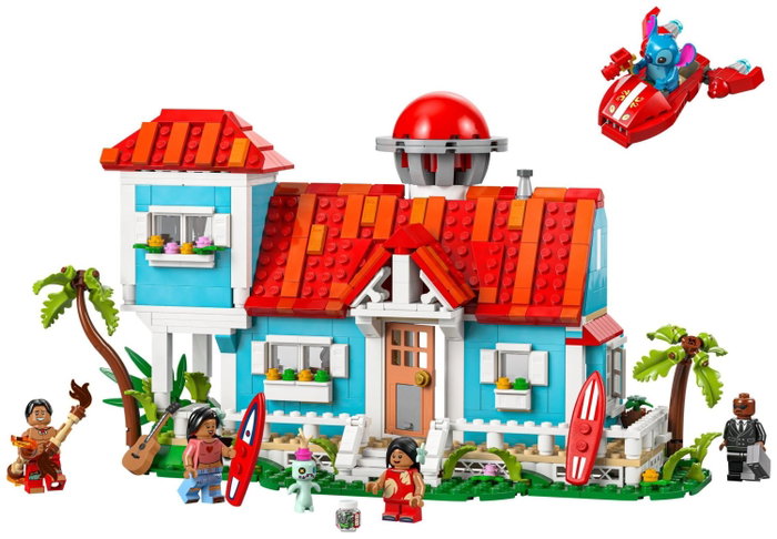 LEGO Disney Casa en la Playa de Lilo y Stitch 43268
