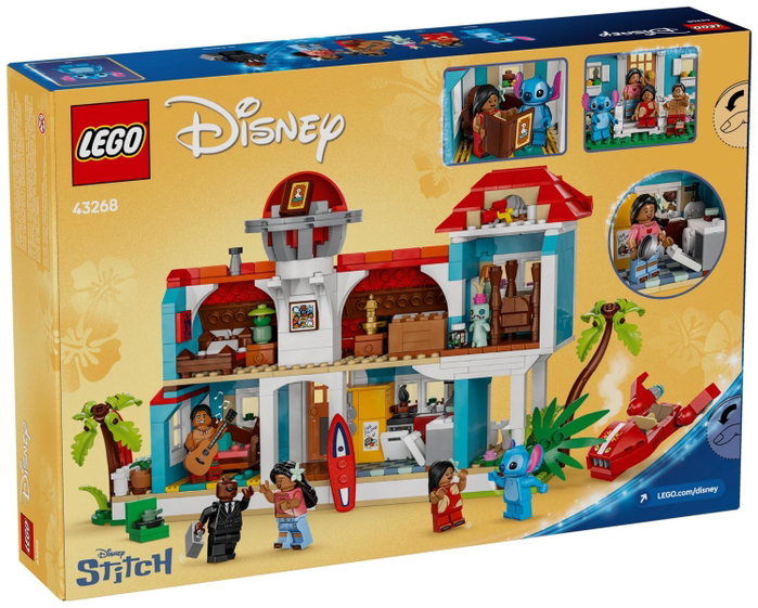 LEGO Disney Casa en la Playa de Lilo y Stitch 43268