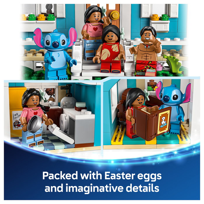LEGO Disney Casa en la Playa de Lilo y Stitch 43268