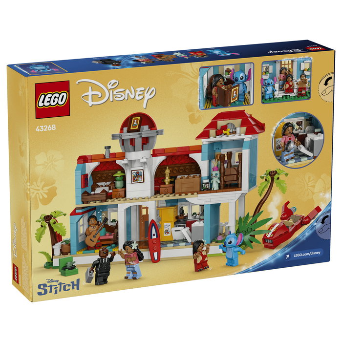 LEGO Disney Casa en la Playa de Lilo y Stitch 43268