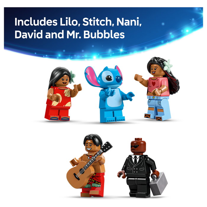 LEGO Disney Casa en la Playa de Lilo y Stitch 43268