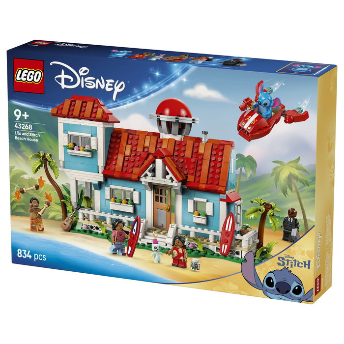 LEGO Disney Casa en la Playa de Lilo y Stitch 43268