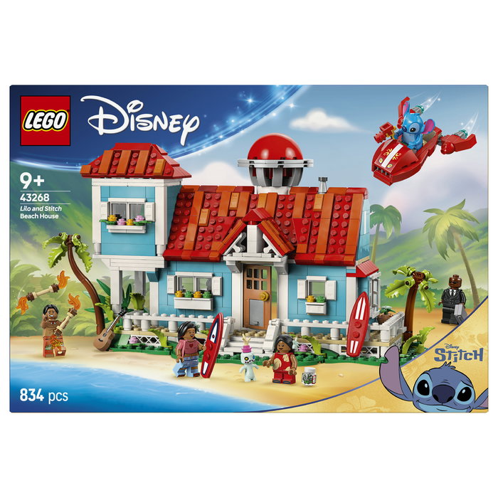 LEGO Disney Casa en la Playa de Lilo y Stitch 43268
