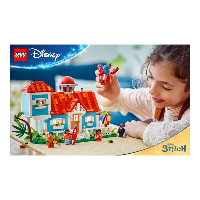 LEGO Disney Casa en la Playa de Lilo y Stitch 43268
