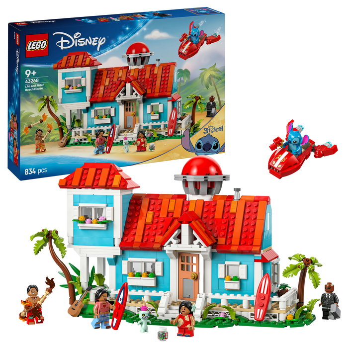 LEGO Disney Casa en la Playa de Lilo y Stitch 43268