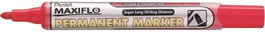 Pentel NLF50 Rotulador Permanente Maxiflo Punta Bala Rojo
