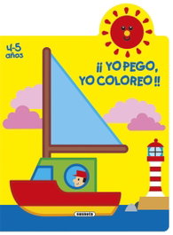 SUSAETA EDICIONES, ¡Yo pego, yo coloreo! 4-5 años
