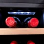 Cecotec Vinoteca Bolero Grandsommelier 830 Coolwood, 8 botellas, Acero inoxidable