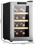 Cecotec Bolero GrandSommelier 830 CoolWood Acero Inoxidable