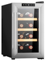 Cecotec Vinoteca Bolero Grandsommelier 830 Coolwood Acero inoxidable 8 botellas