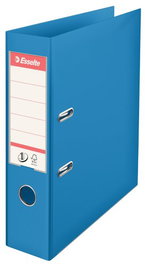 Esselte Set de 10 Archivadores de Palanca A4 Azul Vívida