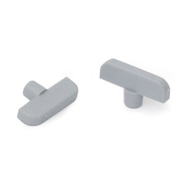Herrajes Alk Soporte Balda Secreto Piv 5 Canal 3 Gris Plástico Pack 100 Unidades