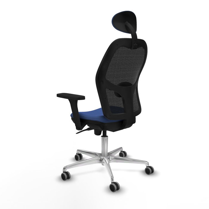 PIQUERAS Y CRESPO Silla de oficina Jorquera Azul marino y Negro