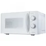 Grunkel Microondas Con Grill 700 W 20 L Blanco Con 5 Niveles De Potencia