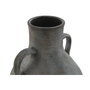 DKD Home Decor Jarrón de Terracota Envejecido Gris 25x25x44 cm