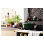 Staub 40509-691-0 La Cocotte Oval 33cm, 6.7 Litros, Verde Basilikum-Grün, Esmaltada, de Hierro Fundido