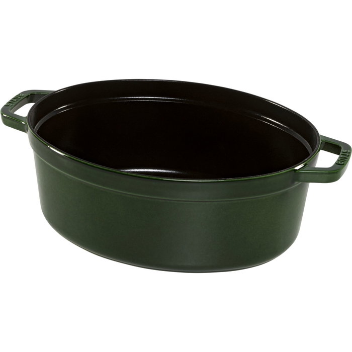 Staub La Cocotte Oval 33cm Verde albahaca