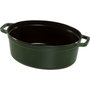 Staub La Cocotte Oval 33cm Verde albahaca