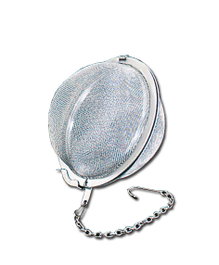 METALTEX Filtro Inox para Infusiones con Cadena 7.5 cm Ø