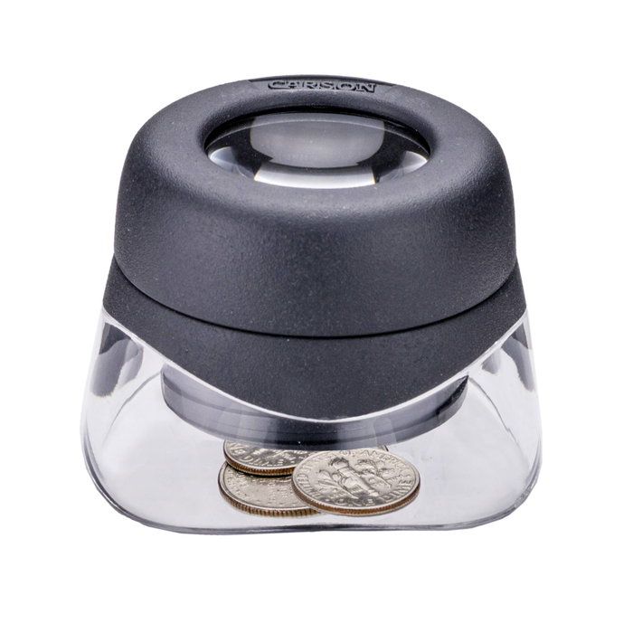 Carson LH-30 VersalLoupe Lupa de 10x con enfoque ajustable