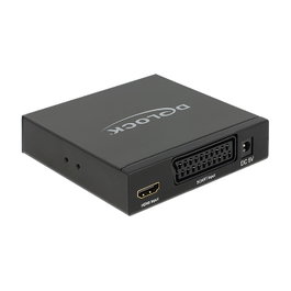 DeLOCK 62783 Convertidor de señal de vídeo SCART HDMI con Escalador