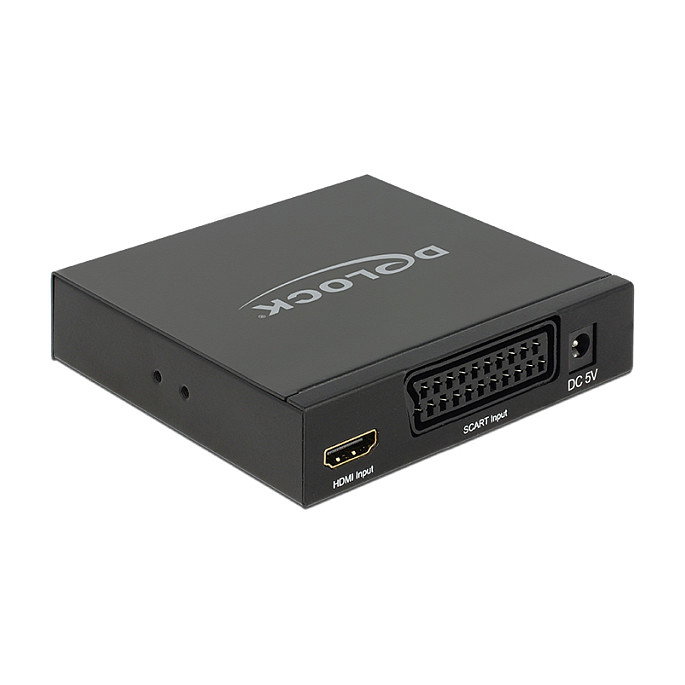 DeLOCK 62783 Conversor de señal de video SCART a HDMI con Scaler